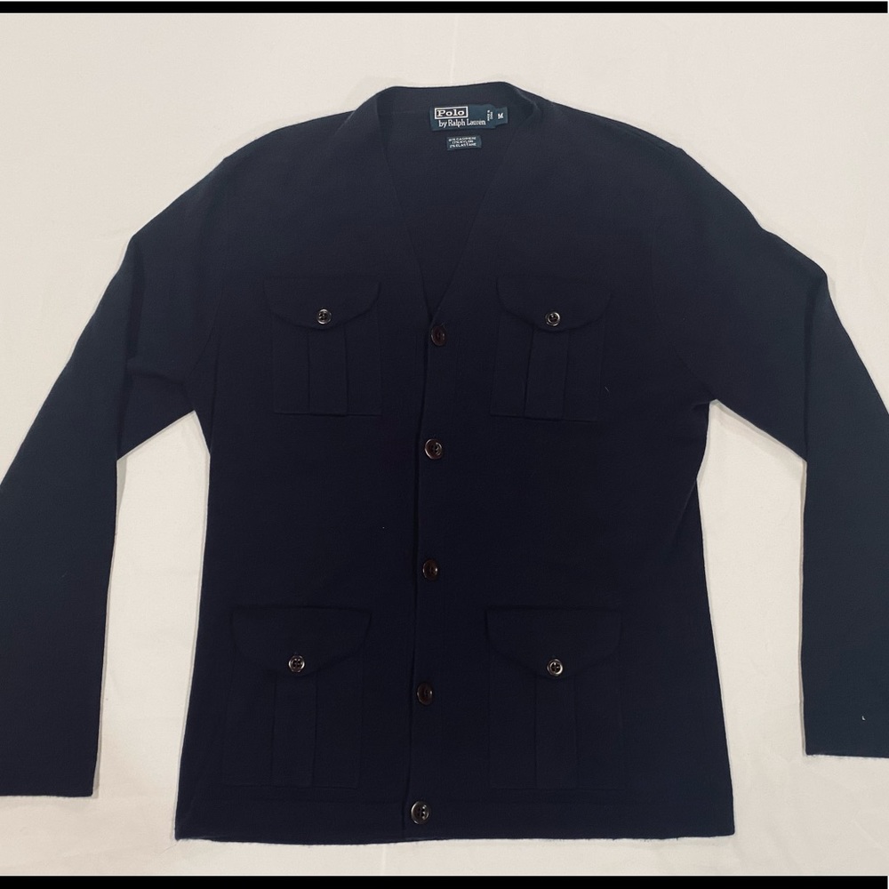 Men’s pocketed cardigan from polo by ralph lauren